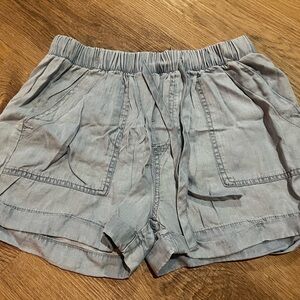 Love Tree Light Gray Women's Cargo Shorts